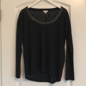Splendid Tops - Splendid black top with leather trim Splendid Tops - Splendid black top with leather trim